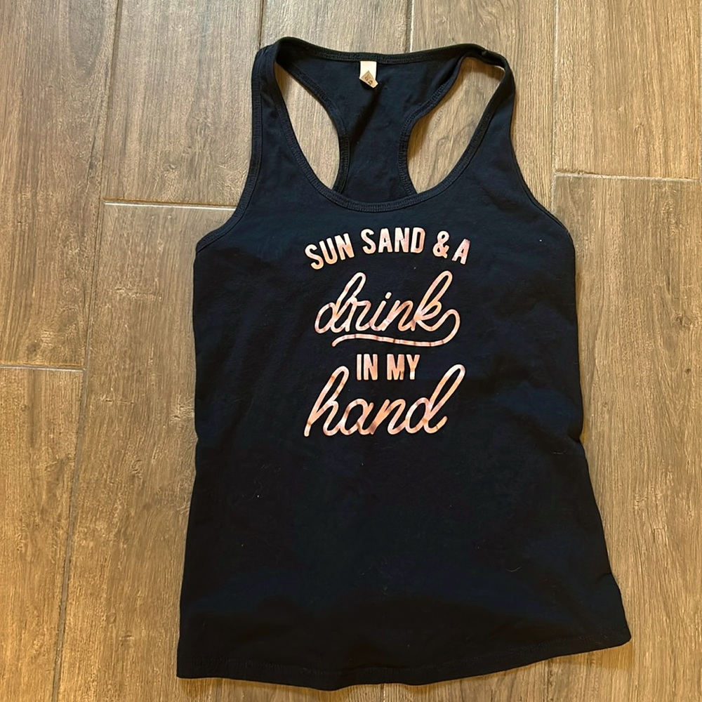 Tank blank and rose pink